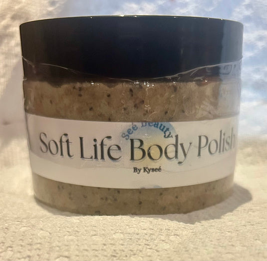 Soft Life Exfoliating Polish – Cream-to-Milk Body Scrub
