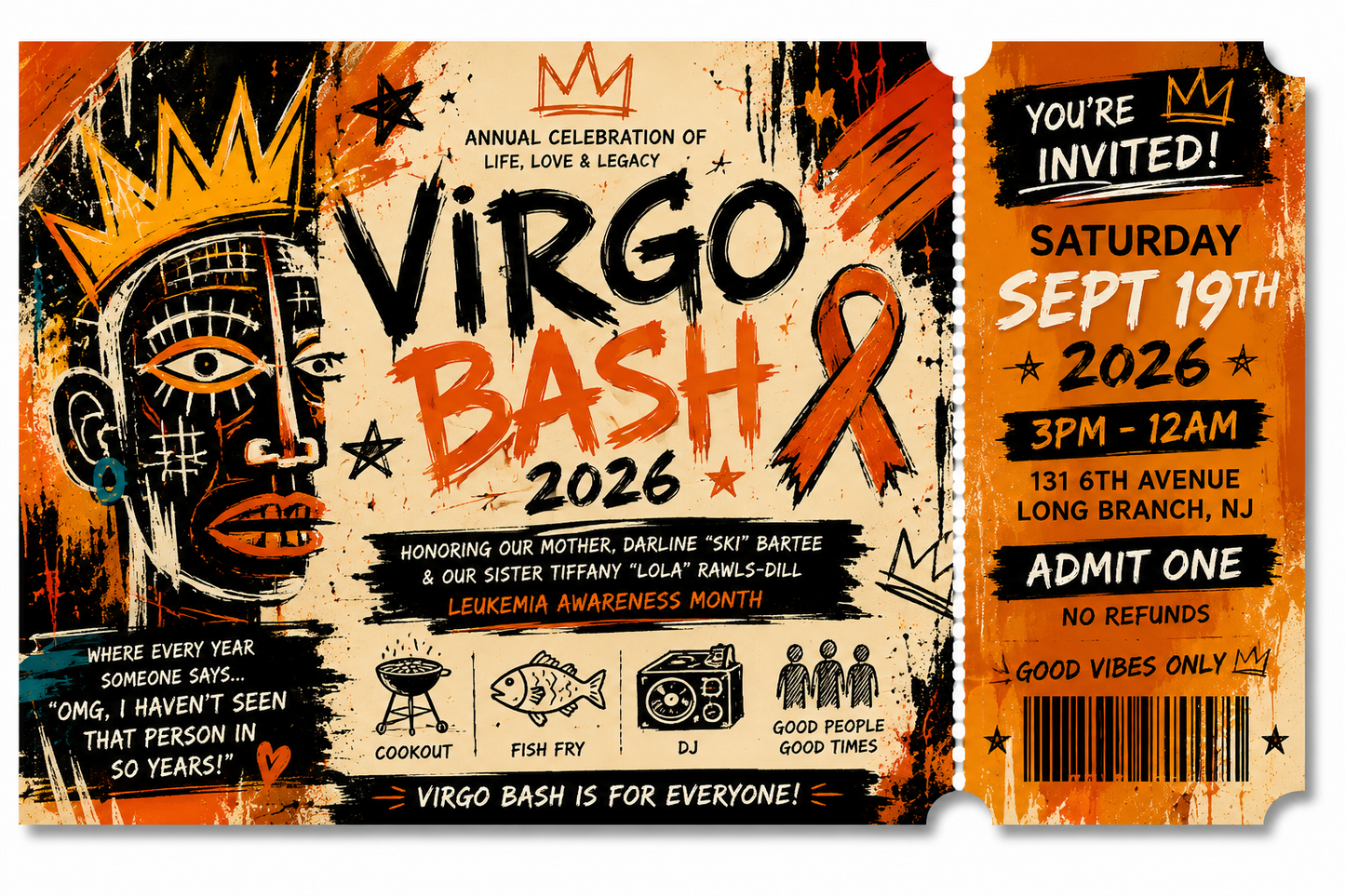 Virgo Bash Reunion Tickets