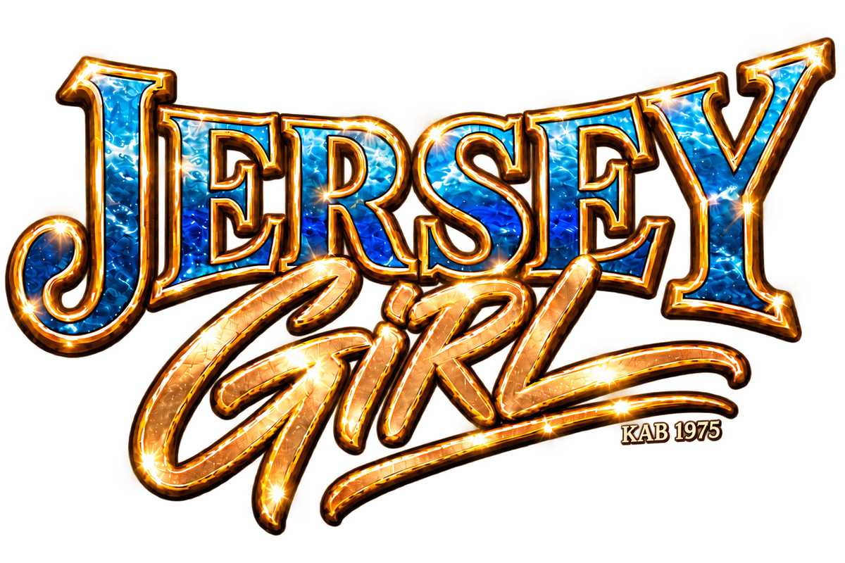 Matching Jersey Girl lettering for front print